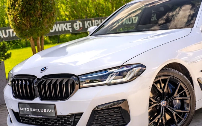 bmw mazowieckie BMW Seria 5 cena 189912 przebieg: 47000, rok produkcji 2020 z Lidzbark Warmiński